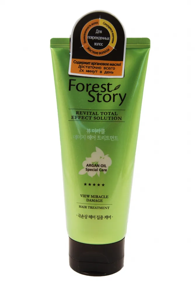 FOREST STORY Маска для поврежденных волос АРГАНОВОЕ МАСЛО View Miracle Damage Hair Trea