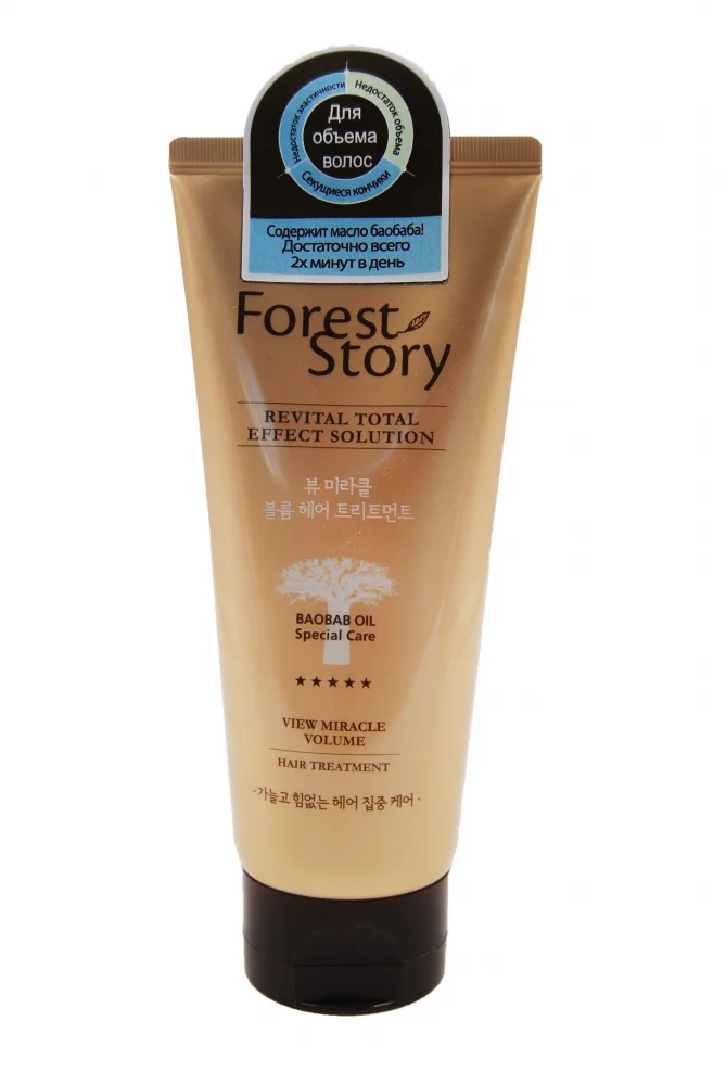 FOREST STORY Маска для волос объем МАСЛО БАОБАБА View Miracle Volume Hair Treatment