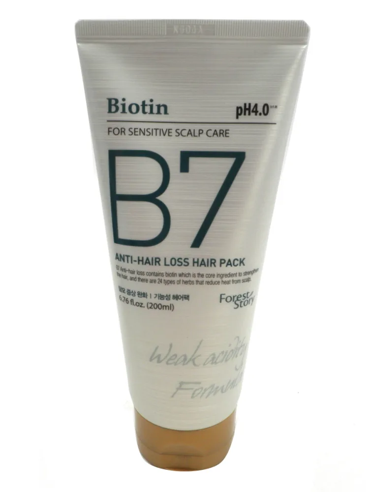 FOREST STORY Маска для волос против выпадения БИОТИН B7 Anti-Hair Loss Hair Pack