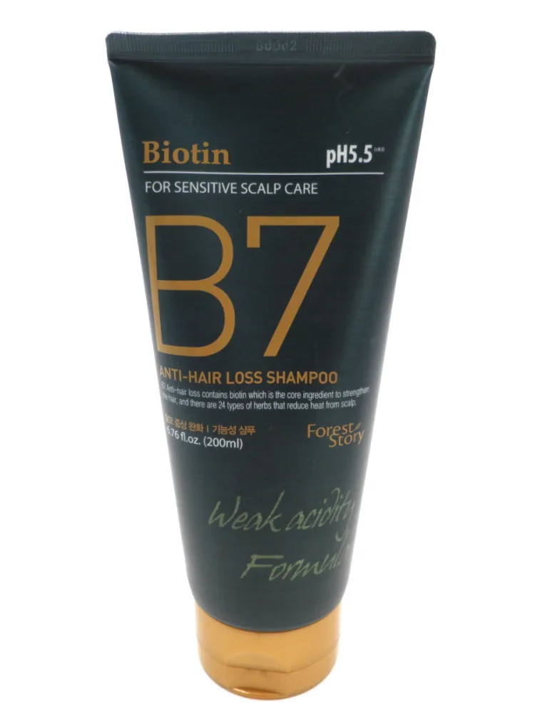 FOREST STORY Шампунь для волос против выпадения БИОТИН B7 Anti-Hair Loss Shampoo