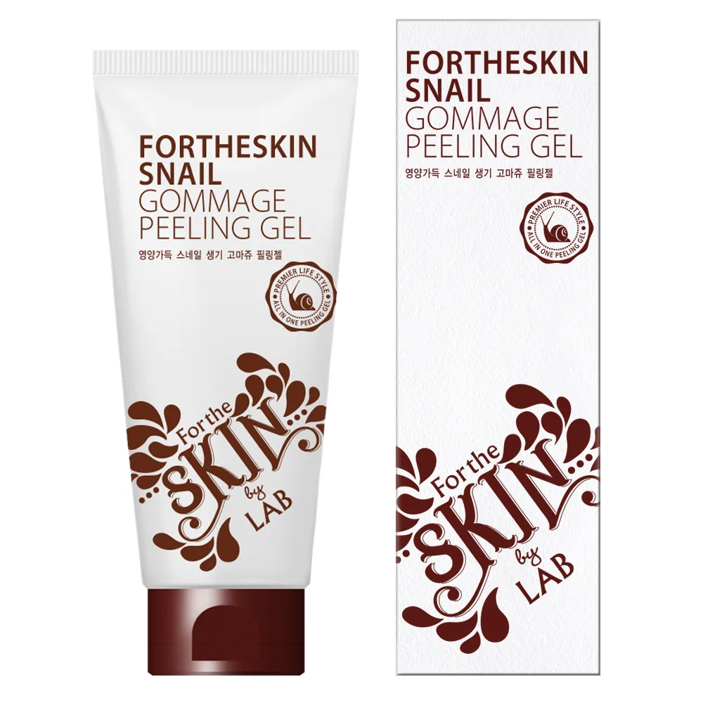 FORTHESKIN Пилинг-гель для лица очищающий МУЦИН УЛИТКИ Snail Gommage Peeling Gel