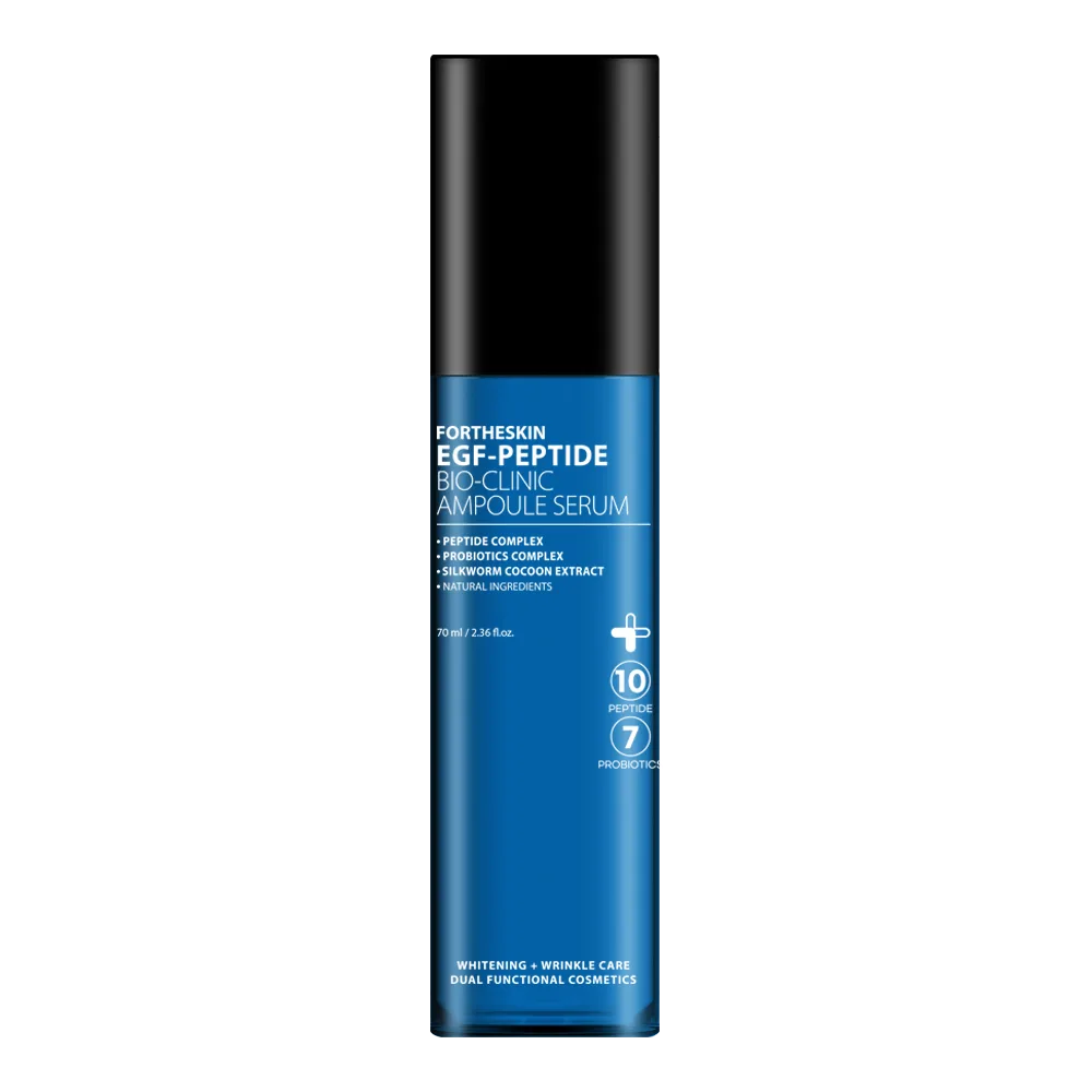 FORTHESKIN Сыворотка для лица АНТИВОЗРАСТНАЯ FORTHESKIN EGF-PEPTIDE BIO-CLINIC AMPOULE SERUM