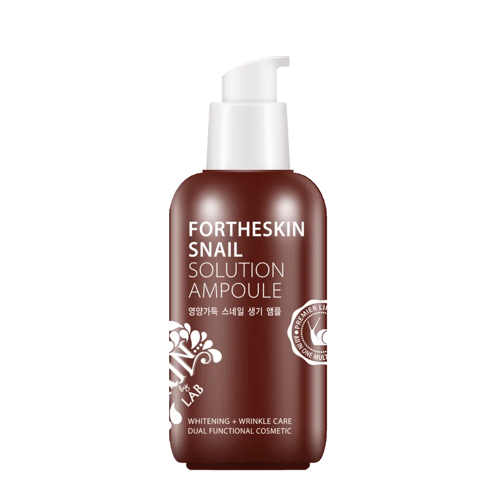 FORTHESKIN Сыворотка для лица МУЦИН УЛИТКИ FORTHESKIN SNAIL SOLUTION AMPOULE