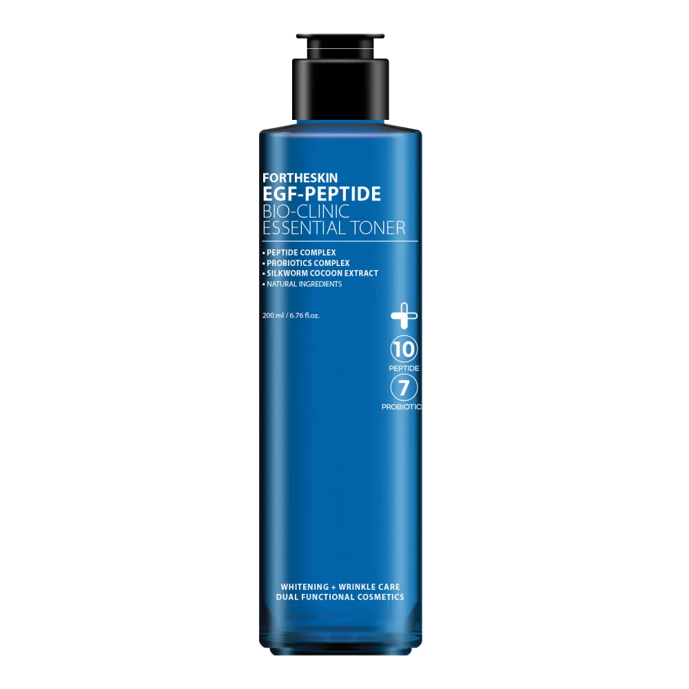 FORTHESKIN Тонер для лица АНТИВОЗРАСТНОЙ FORTHESKIN EGF-PEPTIDE BIO CLINIC ESSENCIAL TONER