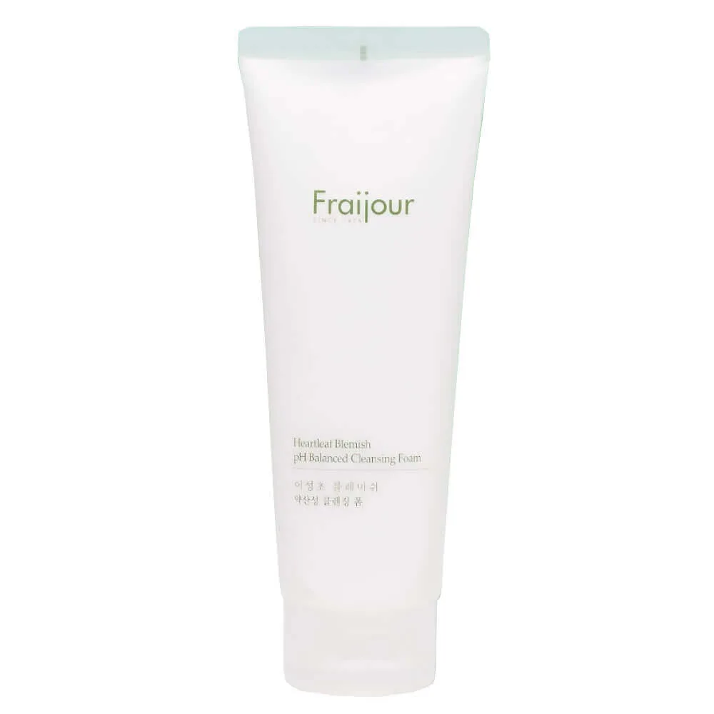 Fraijour Слабокислотная очищающая пенка для кожи с акне Fraijour Heartleaf Blemish pH Balanced Cleansing Foam
