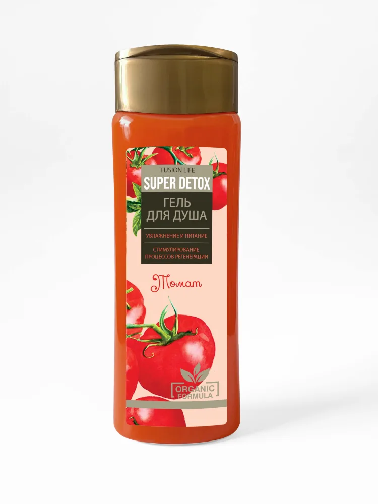FUSION LIFE Гель для душа ТОМАТ Super Detox
