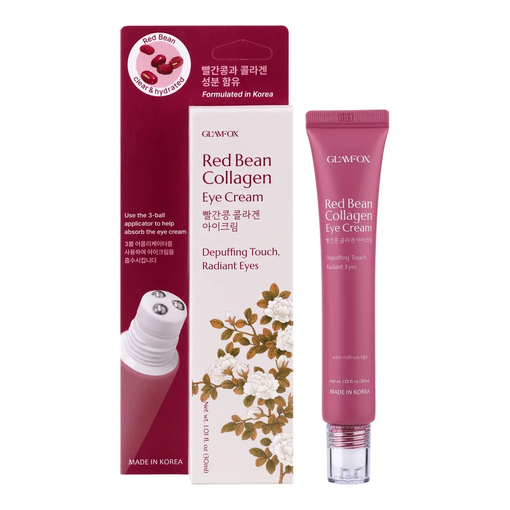GLAMFOX Крем для глаз КРАСНАЯ ФАСОЛЬ И КОЛЛАГЕН Red Bean Collagen Eye Cream
