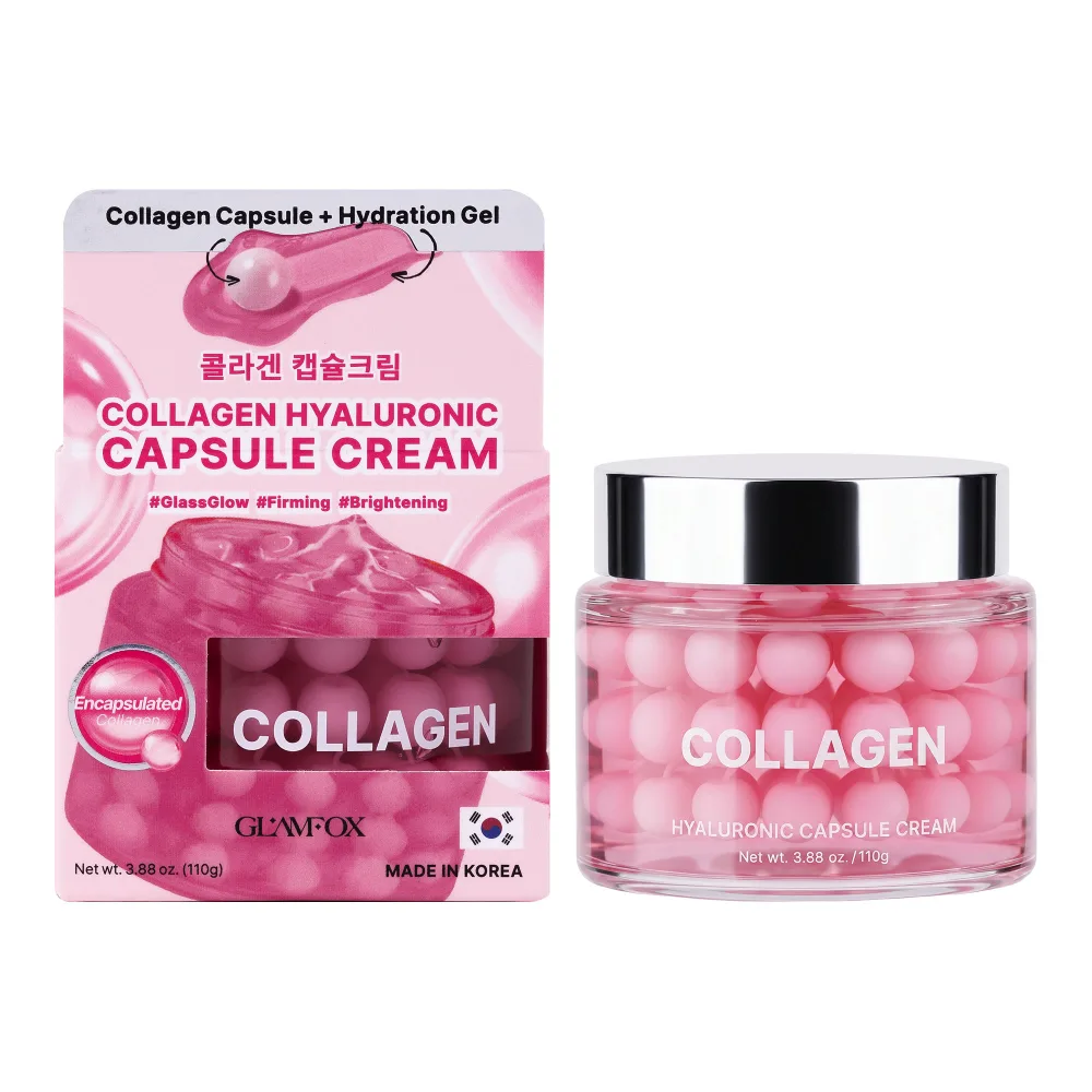 GLAMFOX Крем для лица капсульный интенсивный ИНКАПСУЛИРОВАННЫЙ КОЛЛАГЕН Collagen Firming Capsule Cream, 110