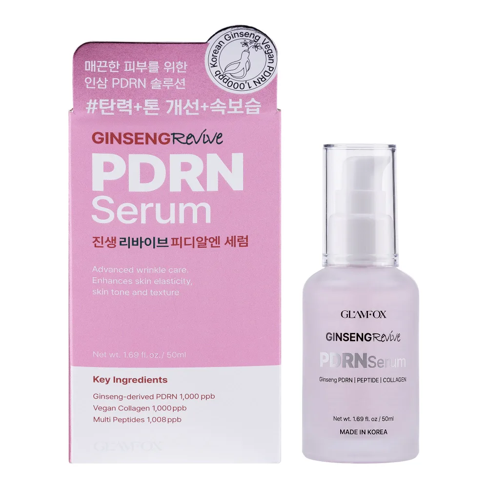 GLAMFOX Сыворотка для лица ЖЕНЬШЕНЬ И PDRN Ginseng Revive PDRN Serum