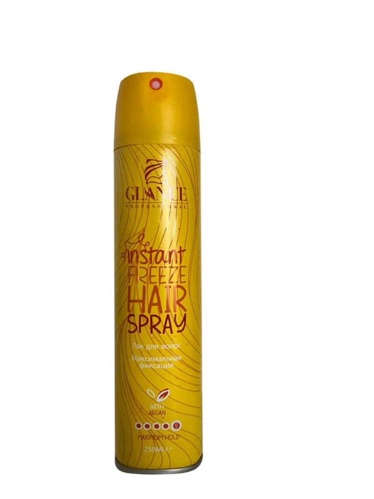 GLANCE Лак для волос МАКСИМАЛЬНАЯ ФИКСАЦИЯ Argan