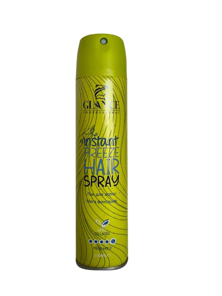GLANCE Лак для волос МЕГАФИКСАЦИЯ Collagen