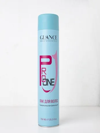 GLANCE Лак для волос СВЕРХСИЛЬНАЯ ФИКСАЦИЯ Pro One Hair