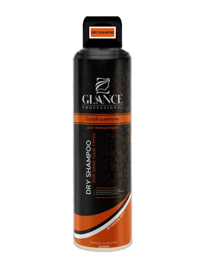 GLANCE Шампунь сухой для ТЁМНЫХ волос For Dark Hair Types Dry Shampoo