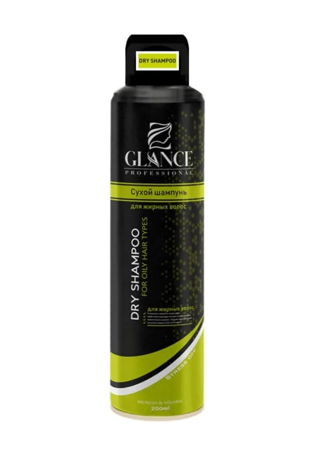 GLANCE Шампунь сухой для ЖИРНЫХ волос For Only Hair Types Dry Shampoo
