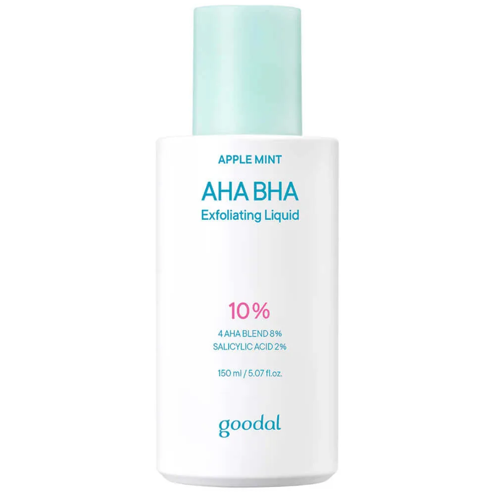 Goodal Отшелушивающий флюид с комплексом кислот Goodal Apple Mint AHA BHA Exfoliating 10% Liquid
