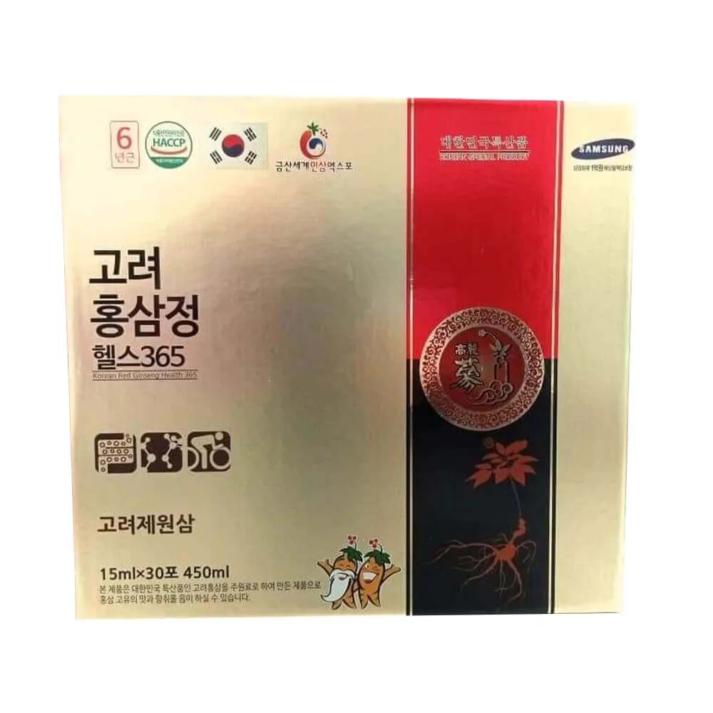 Goryeo Сироп с корейским красным женьшенем Goryeo Seienzo Red Ginseng Health 365 Stick