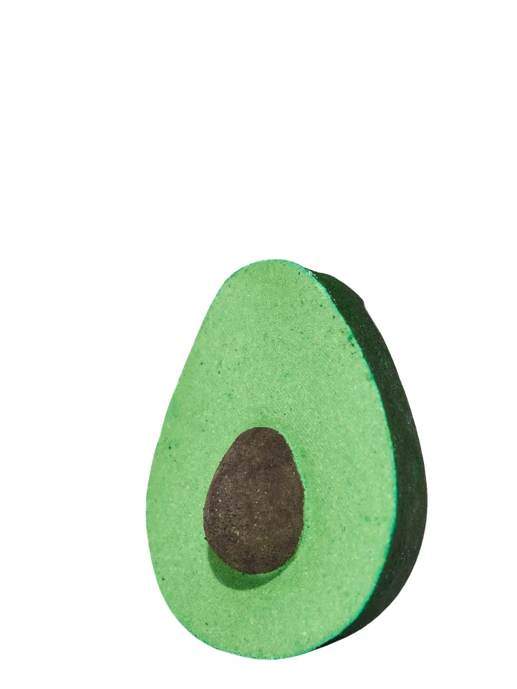 GREENA AVOCADOVA Бомбочка для ванны АВОКАДО шипящая