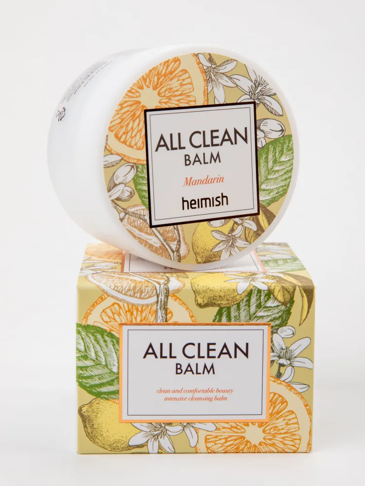 HEIMISH Бальзам для лица очищающий гидрофильный МАНДАРИН All Clean Balm Mandarin