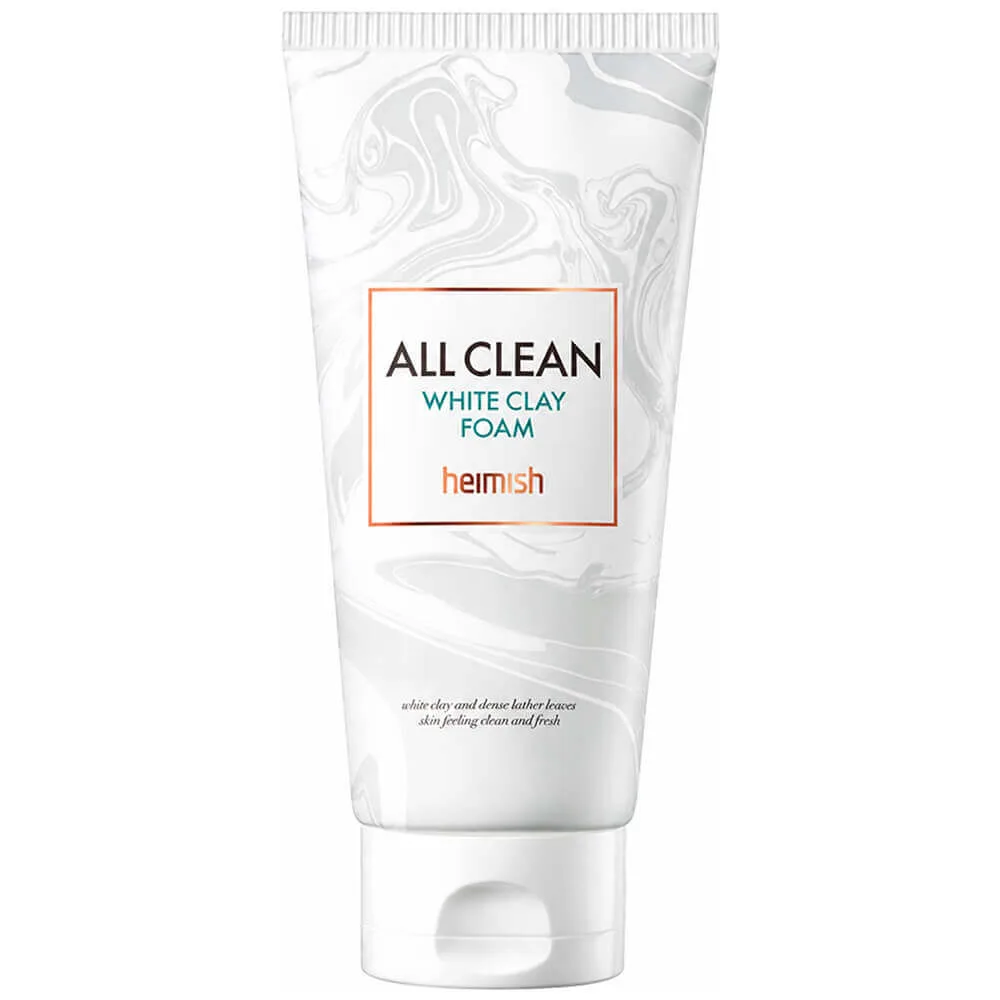 HEIMISH Глиняная пенка для глубокого очищения пор Heimish All Clean White Clay Foam
