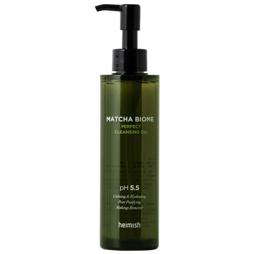 HEIMISH Слабокислотное гидрофильное масло с матчей Heimish Matcha Biome Perfect Cleansing Oil