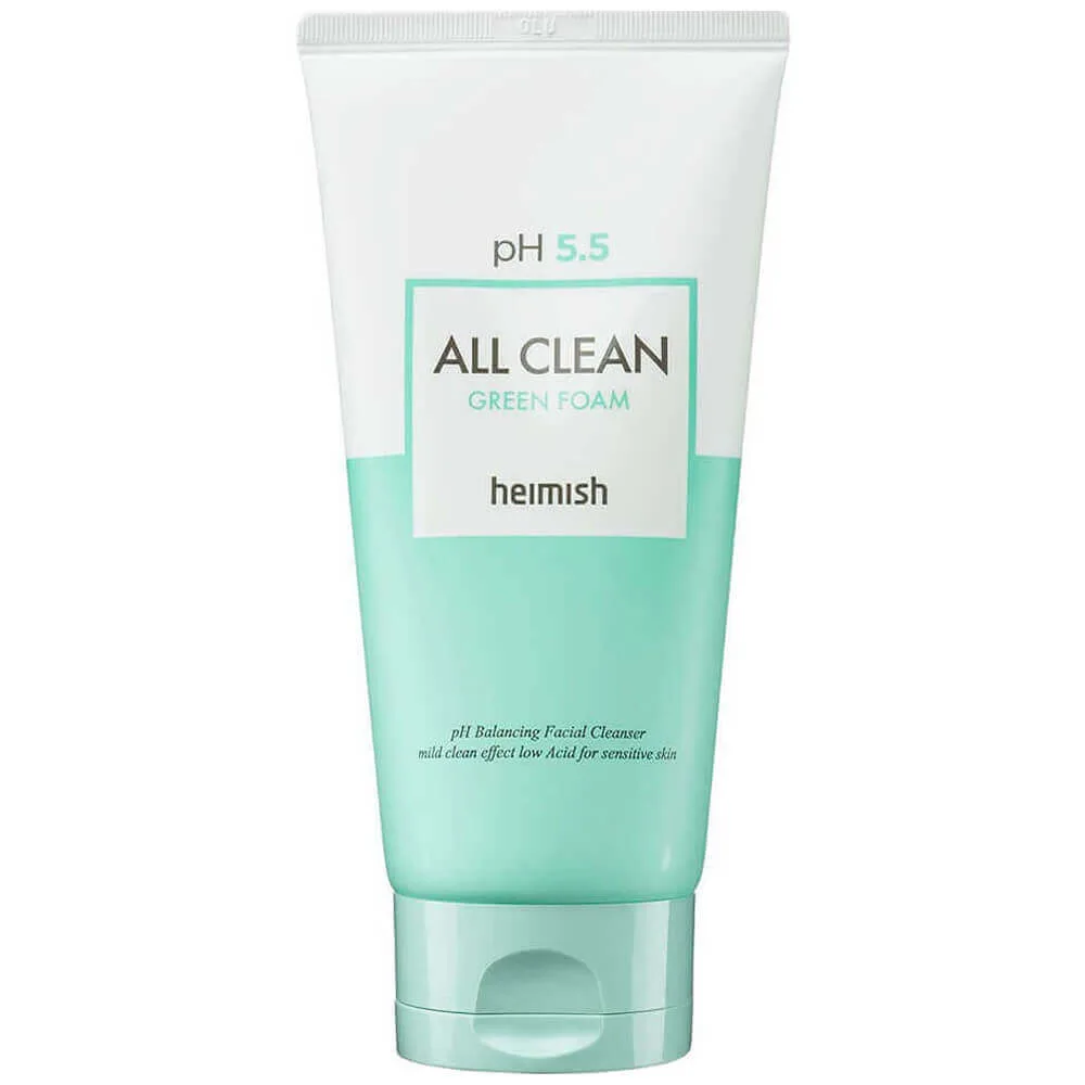HEIMISH Слабокислотный гель для умывания Heimish pH 5.5 All Clean Green Foam