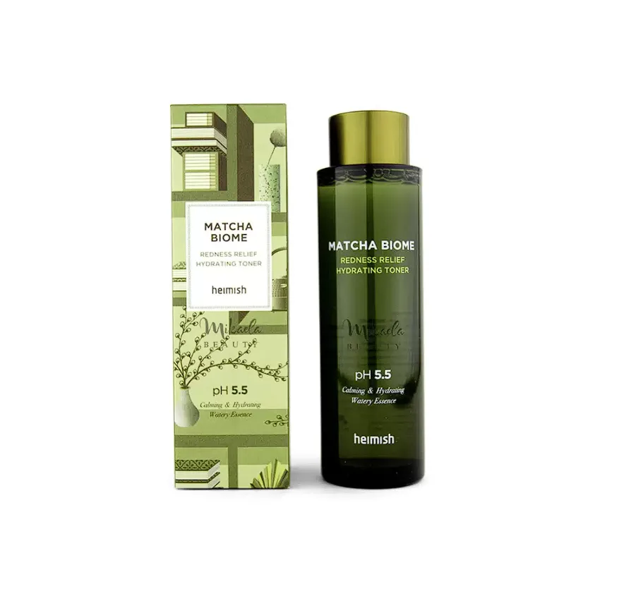 HEIMISH Тонер для лица ПРОБИОТИКИ И ЧАЙ МАТЧА Matcha Biome Redness Relief Hydrating Toner