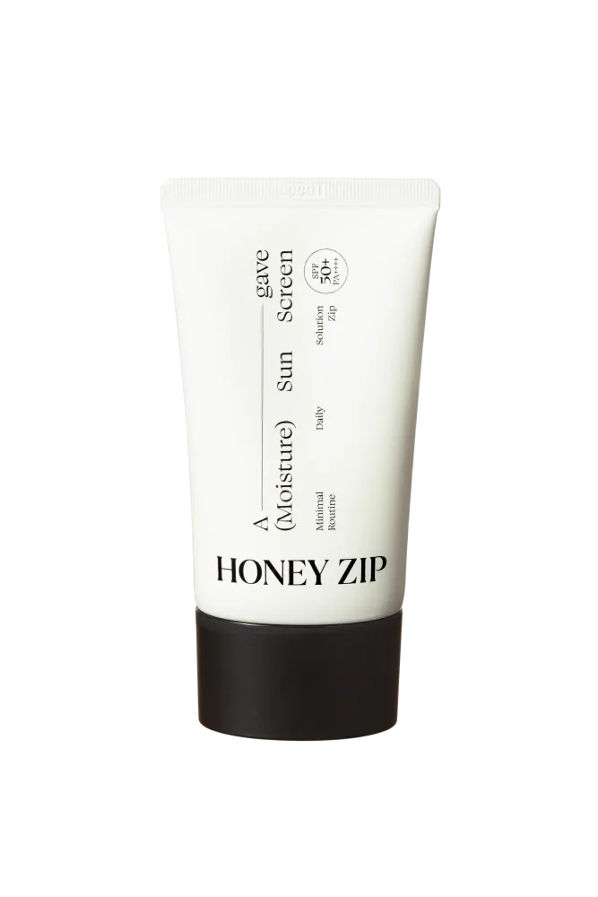 HONEY ZIP Солнцезащитный крем для лица АГАВА Agave Moisture Sun Screen SPF50+/PA++++