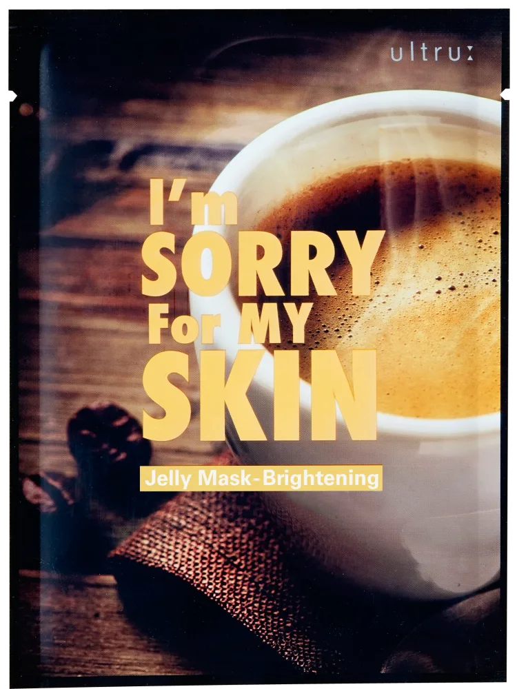 I`M SORRY FOR MY SKIN Осветляющая тканевая маска с экстрактом лотоса I'm Sorry for My Skin Brightening Jelly Mask (Coffee)