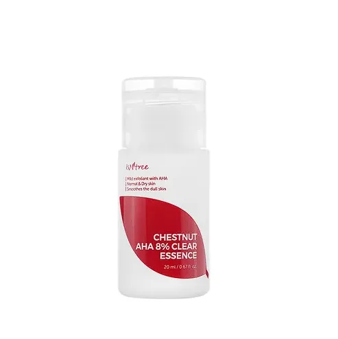 ISNTREE Эссенция для глубокого очищения лица AHA КИСЛОТЫ увлажняющая Chestnut AHA 8% Clear Essence