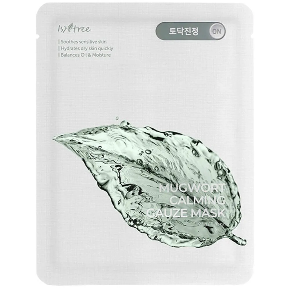 ISNTREE Марлевая маска с экстрактом полыни IsNtree Spot Saver Mugwort Gauze Mask
