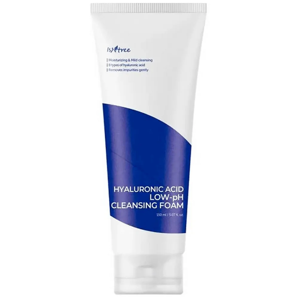 ISNTREE Слабокислотная увлажняющая пенка для умывания IsNtree Hyaluronic Acid Low-pH Cleansing Foam