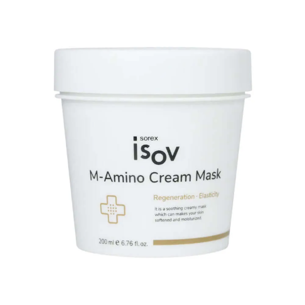 Isov Кремовая маска с аминокислотами для эластичности кожи Isov Sorex M-Amino Cream Mask