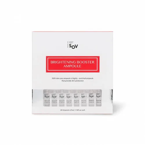 Isov Набор осветляющих ампул для лица Isov Brightening Booster Ampoule