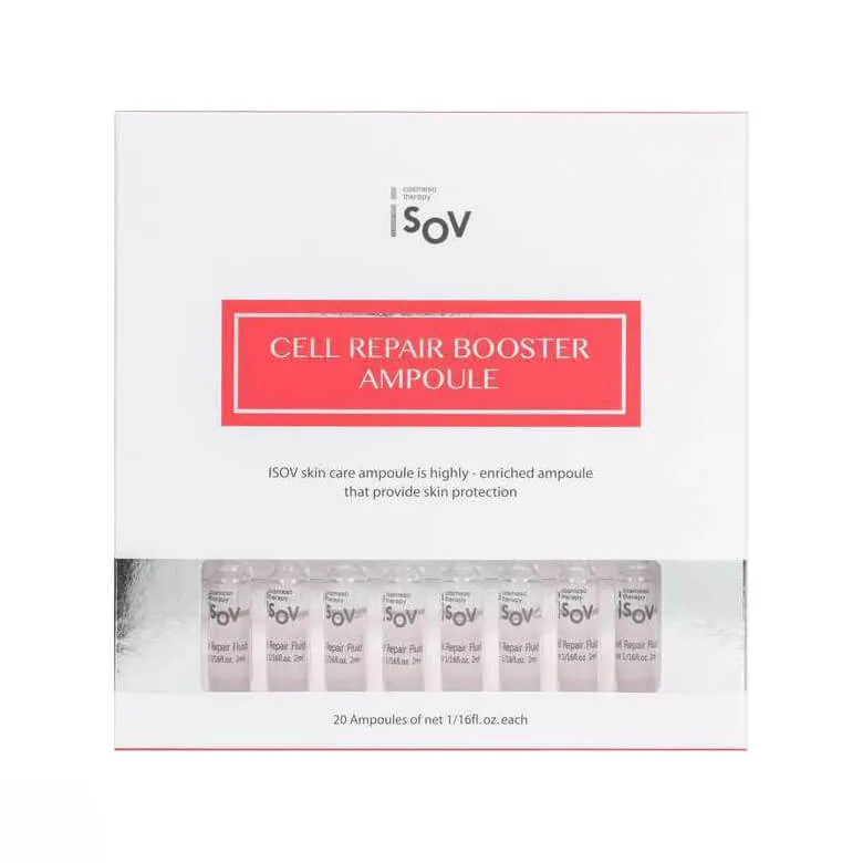 Isov Набор восстанавливающих ампул со стволовыми клетками Isov Cell Repair Booster Ampoule