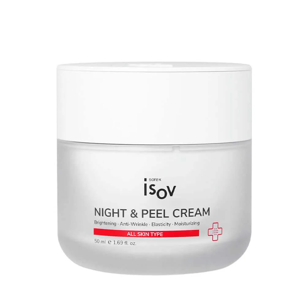 Isov Ночной капсульный пилинг-крем с фруктовыми экстрактами Isov Night & Peel Cream