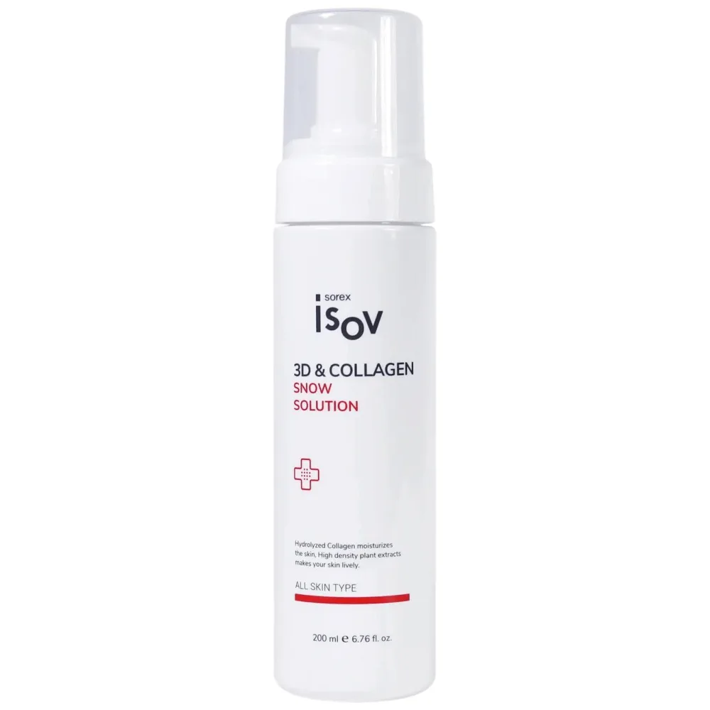 Isov Восстанавливающий тонер-мусс с коллагеном Isov 3D & Collagen