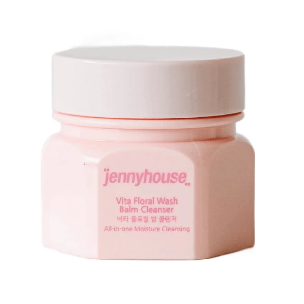 JennyHouse Бальзам для снятия макияжа с витамином С Jennyhouse Vita Floral Wash Balm Cleanser