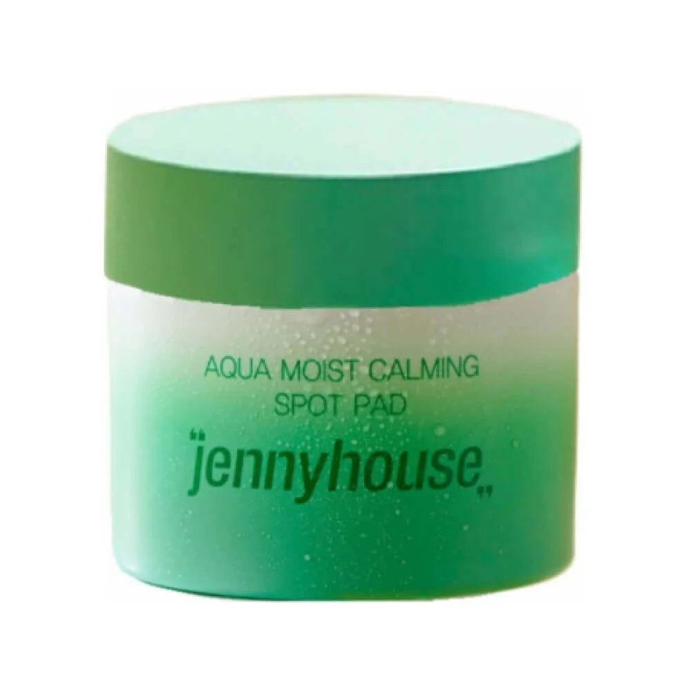JennyHouse Увлажняющие пэды для восстановления микробиома кожи JennyHouse Aqua Moist Calming Spot Pad