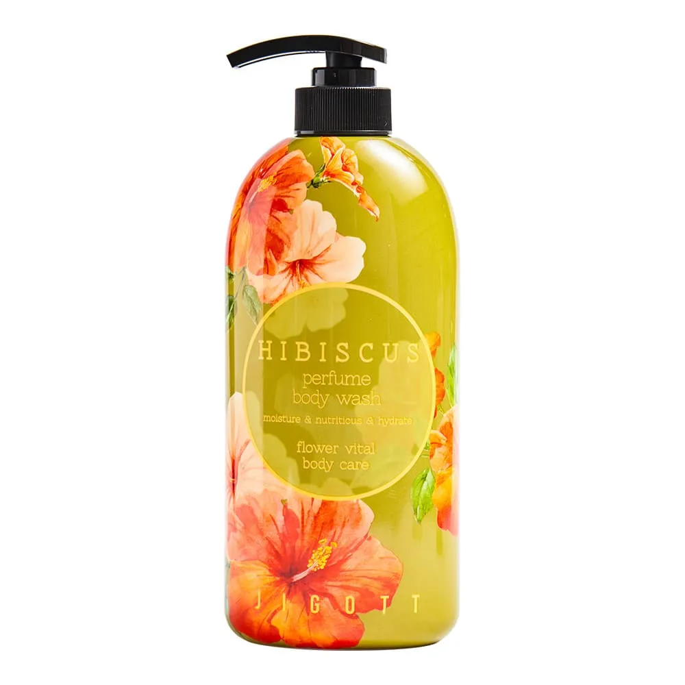 JIGOTT Гель для душа ПАРФЮМИРОВАННЫЙ/ГИБИСКУС HIBISCUS PERFUME BODY WASH