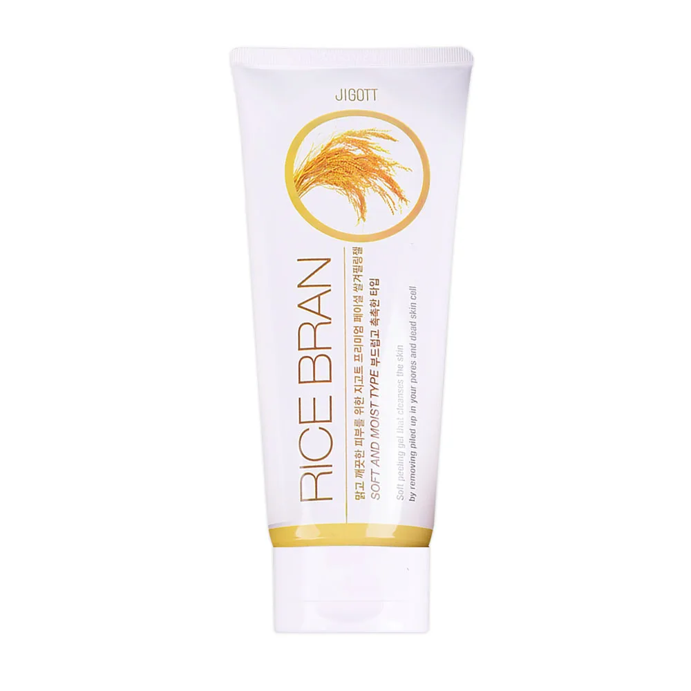 JIGOTT Гель-пилинг для лица ЭКСТРАКТ РИСА Premium Facial RICE BRAN Peeling Gel