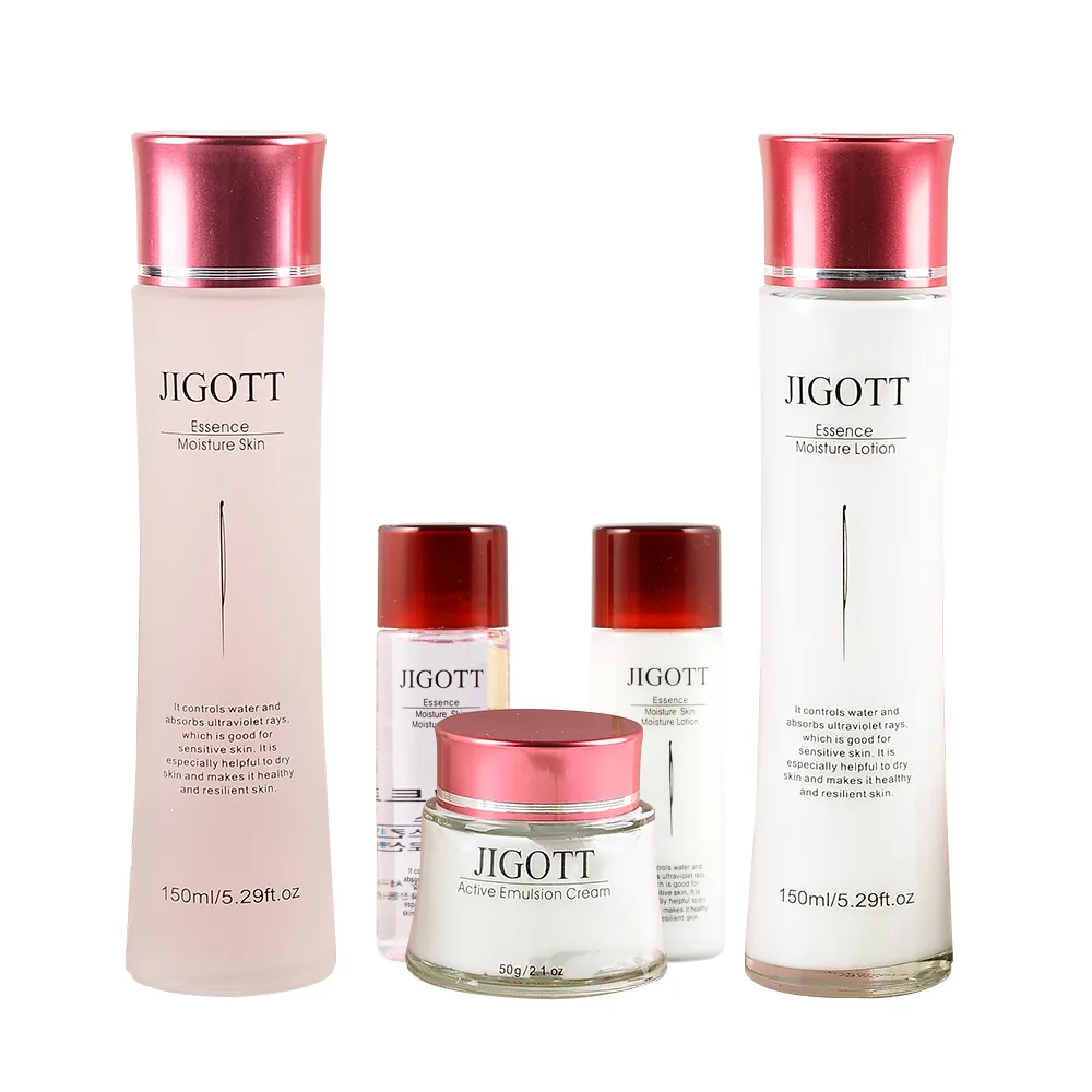 JIGOTT ГИАЛУРОН/НАБОР для ухода за лицом ESSENCE MOISTURE SKIN CARE 3SET