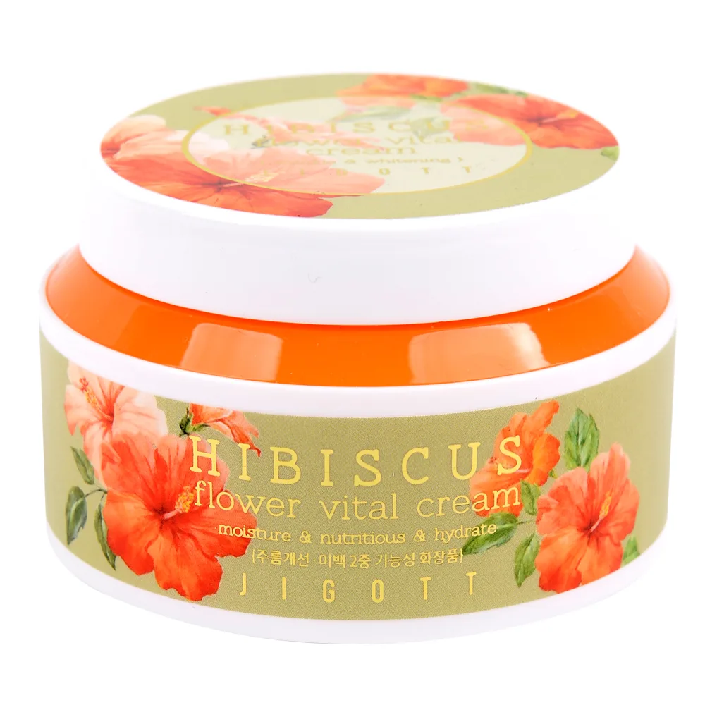 JIGOTT Крем для лица ГИБИСКУС HIBISCUS Flower Vital Cream