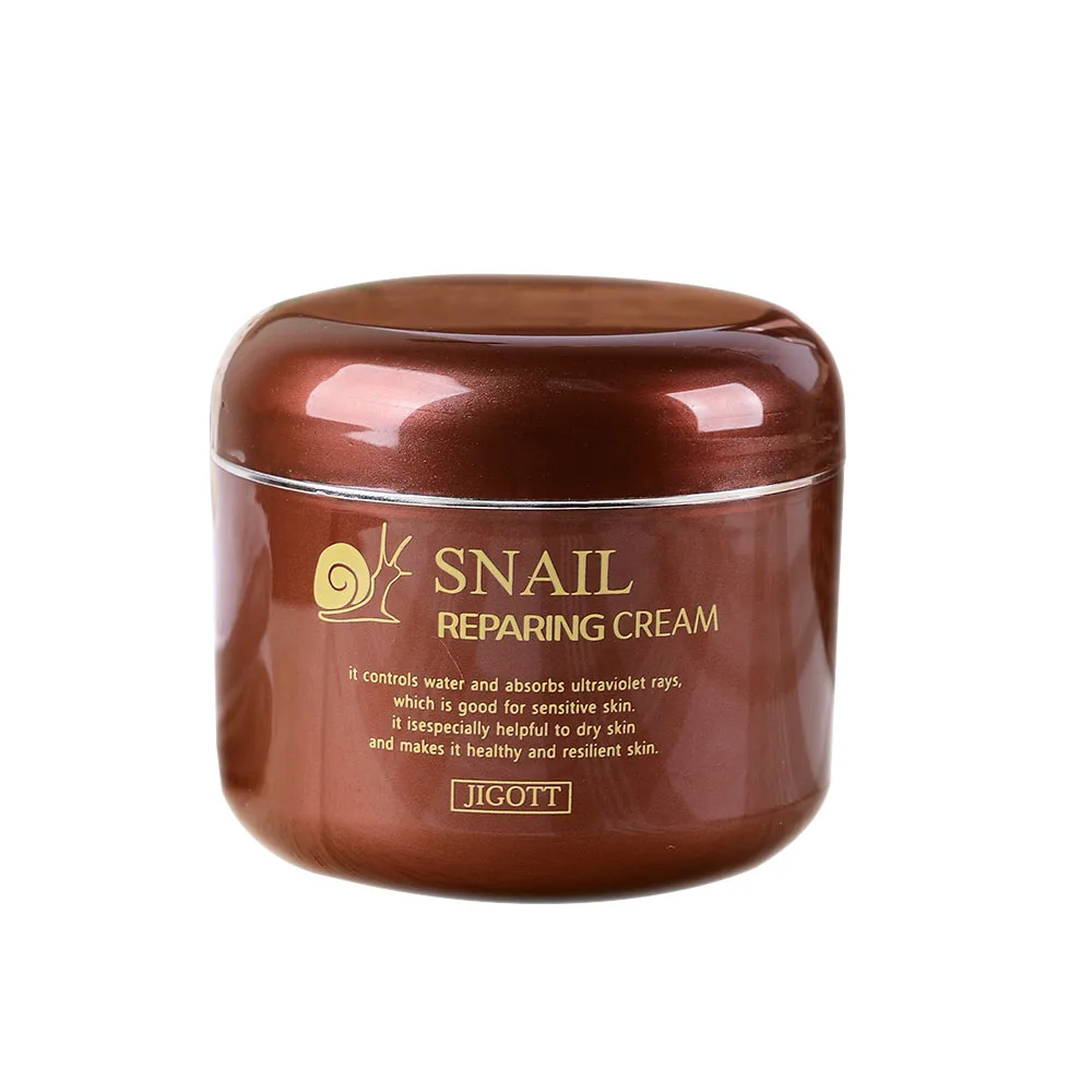 JIGOTT Крем для лица МУЦИН УЛИТКИ SNAIL Reparing Cream