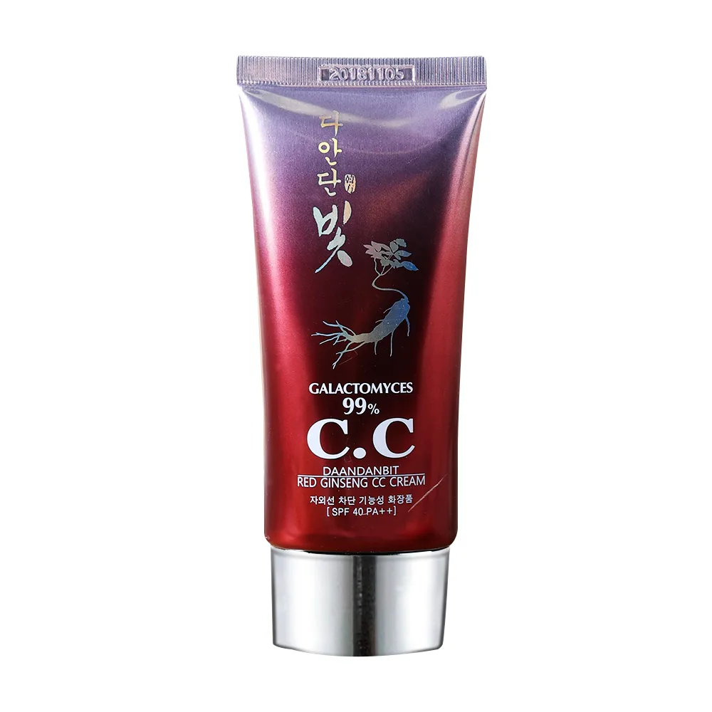 JIGOTT Крем для лица ОСВЕТЛЕНИЕ/СС-КРЕМ DAANDAN BIT RED GINSENG C.C CREAM SPF 50+ / PA +++