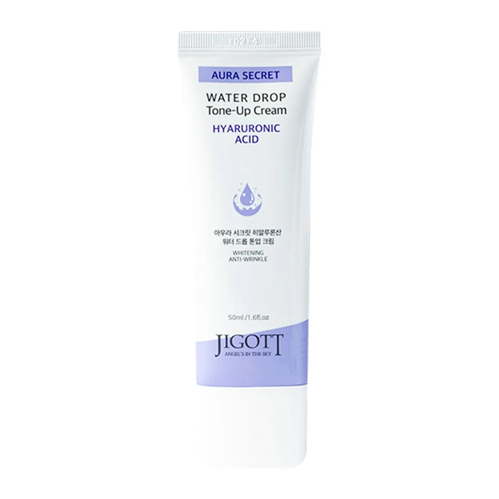 JIGOTT Крем для лица увлажняющий ГИАЛУРОН Aura Secret Hyaluronic Acid Water Drop Tone Up Cream