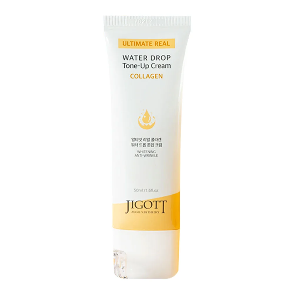JIGOTT Крем для лица увлажняющий КОЛЛАГЕН Ultimate Real Collagen Water Drop Tone Up Cream