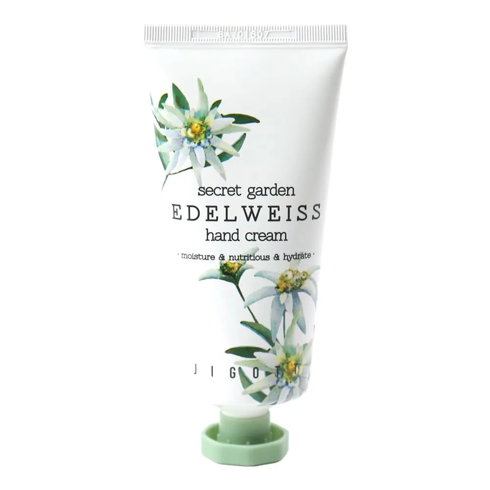 JIGOTT Крем для рук ЭДЕЛЬВЕЙС SECRET GARDEN EDELWEISS HAND CREAM