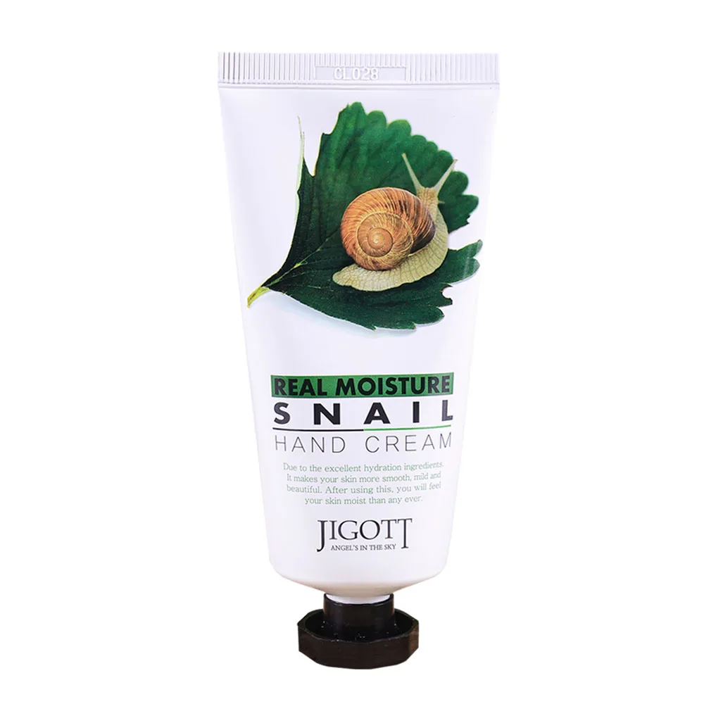 JIGOTT Крем для рук МУЦИН УЛИТКИ Real Moisture SNAIL Hand Cream