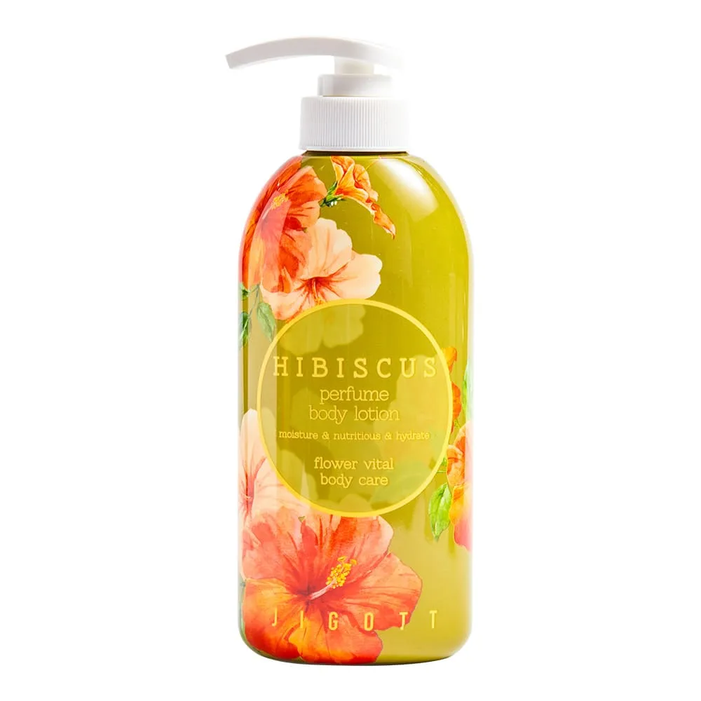 JIGOTT Лосьон для тела ПАРФЮМИРОВАННЫЙ/ГИБИСКУС HIBISCUS PERFUME BODY LOTION