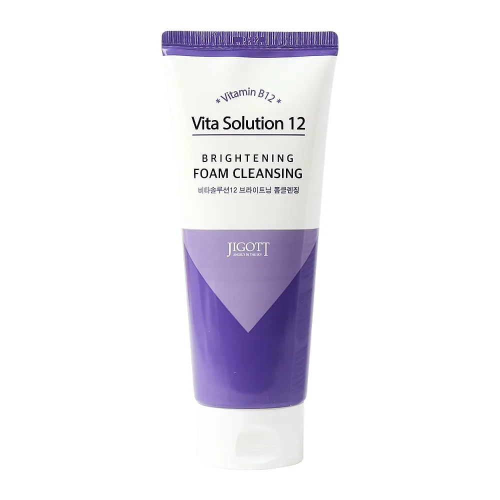 JIGOTT Пенка для умывания СИЯНИЕ Vita Solution 12 Brightening Foam Cleansing